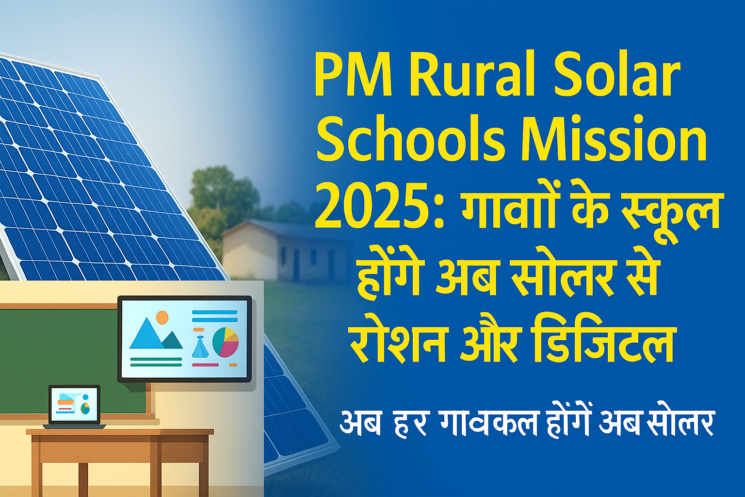 PM RURAL SOLAR SCHOOLS MISSION 2025